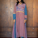 UMA DRESS, RED CHECKERED COTTON