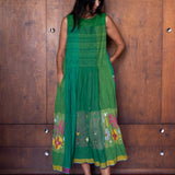 RASA DRESS SLEEVELESS, GREEN // MULTI