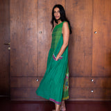 RASA DRESS SLEEVELESS, GREEN // MULTI