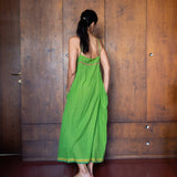 PACHA SLIP, GREEN COTTON