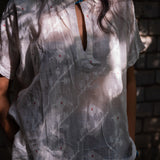 DAISY BLOUSE, WHITE // RED COTTON