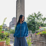 DALIA SHIRT, INDIGO COTTON