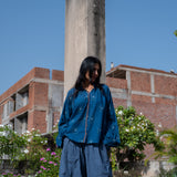 DALIA SHIRT, INDIGO COTTON