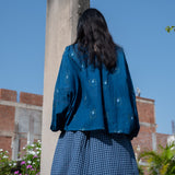DALIA SHIRT, INDIGO COTTON