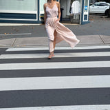 MANER MAXI SKIRT, PINK GINGHAM COTTON