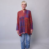 RUBY SHIRT, RED COTTON