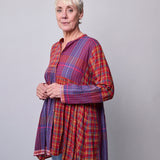 RUBY SHIRT, RED COTTON