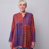 RUBY SHIRT, RED COTTON