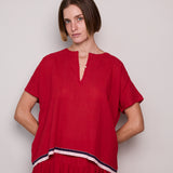 POPPY SHIRT, RED