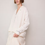 FLORA SKIRT, IVORY COTTON