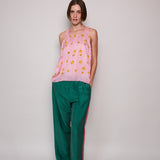 CORAL TANK, PINK TIE&DYE
