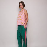 CORAL TANK, PINK TIE&DYE
