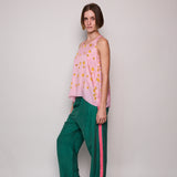 CORAL TANK, PINK TIE&DYE