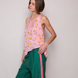 CORAL TANK, PINK TIE&DYE
