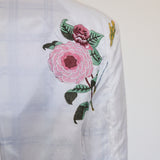 BOTANIC COAT, COTTON SILK CHECKERED INJIRI//LAKSHMI