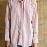 LILY SHIRT, PINK POPLIN