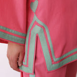 RUBY MNI TUNIC, PINK SILK