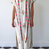 FRIDA TUNIC, HAND EMBROIDERY COTTON SHORT SLEEVE