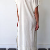 FRIDA TUNIC, HAND EMBROIDERY COTTON SHORT SLEEVE