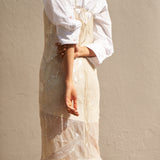 SURYA KURTA, SEQUIN TULLE / IVORY