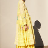 SUNSHINE SHIRT DRESS, YELLOW WEAVE