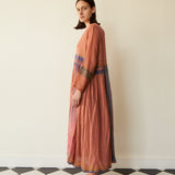 SUNSET BABYDOLL DRESS, DUSK PINK WOOL
