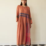 SUNSET BABYDOLL DRESS, DUSK PINK WOOL