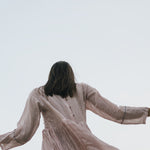 PLEAT DRESS, RED\WHITE CHECKED - SAAKI