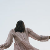 PLEAT DRESS, RED\WHITE CHECKED - SAAKI