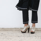 KHADI TROUSERS, BLACK HANDWOVEN - SAAKI