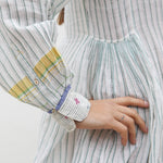 ROMILLA SHIRT DRESS, STRIPE WHITE/BLUE - SAAKI