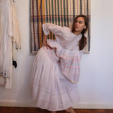 BABYDOLL BLOUSE, NEON MULTI COLOR
