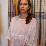 BABYDOLL BLOUSE, NEON MULTI COLOR