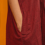 KIMONO DRESS, RED - SAAKI
