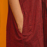 KIMONO DRESS, RED - SAAKI
