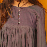 BABYDOLL MAXI, LILAC - SAAKI