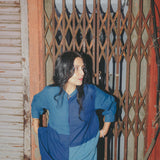 SKY SHIRT, INDIGO COTTON