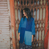 SKY SHIRT, INDIGO COTTON