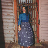 SKY SHIRT, INDIGO COTTON