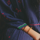 MINAR  DRESS, INDIGO COTTON
