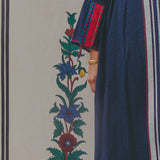 URSULA  DRESS, INDIGO COTTON