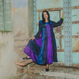 ALICE BANDHINI DRESS, MIDNIGHT SILK