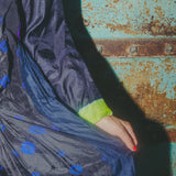 ALICE BANDHINI DRESS, MIDNIGHT SILK