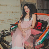 BLANCH SLIP, RED // WHITE STRIPE COTTON