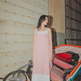 BLANCH SLIP, RED // WHITE STRIPE COTTON