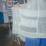 STORM SLIP, COBALT BLUE COTTON