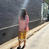 COMET SKIRT, GOLD // IVORY SEQUIN // ORGANZA