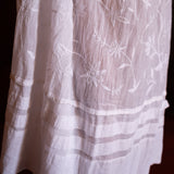 ELLE DRESS, WHITE EMBROIDERY