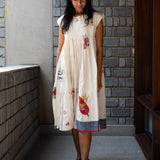 BOTANIC RASA DRESS, IVORY// FLORAL