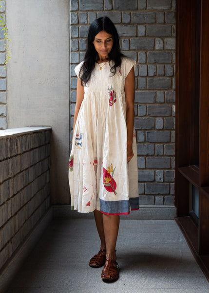 BOTANIC RASA DRESS, IVORY// FLORAL